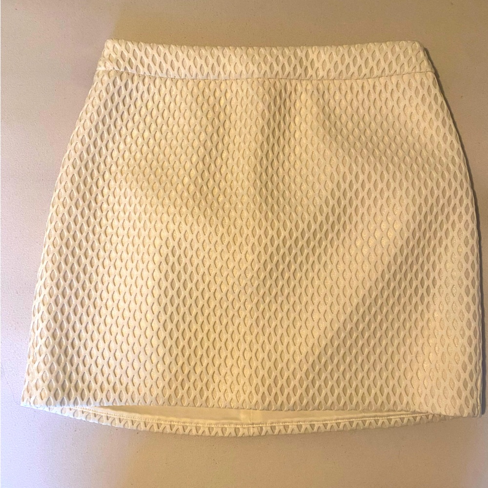 White skirt